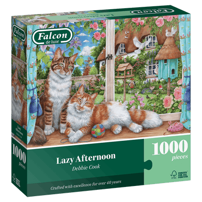 Falcon de Luxe Lazy Afternoon 1000 Piece Jigsaw Puzzle