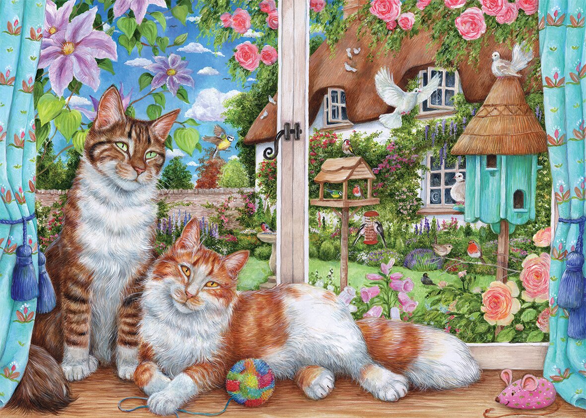 Falcon de Luxe Lazy Afternoon 1000 Piece Jigsaw Puzzle