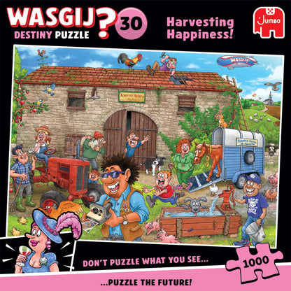 Wasgij Destiny 30 Harvesting Happiness 1000 Piece Jigsaw Puzzle