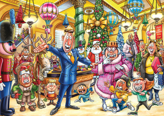 Wasgij Christmas 21 A Very Merry Makeover 1000 Piece Jigsaw Puzzle