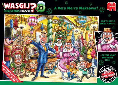 Wasgij Christmas 21 A Very Merry Makeover 1000 Piece Jigsaw Puzzle