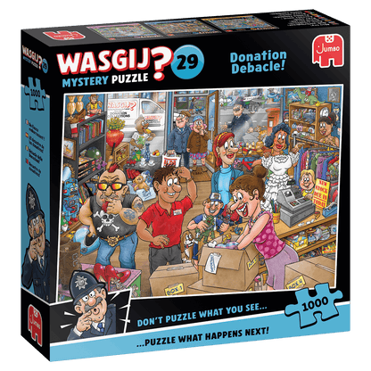 Wasgij Mystery 29 Donation Debacle 1000 Piece Jigsaw Puzzle