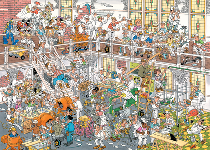 Jan Van Haasteren Puzzle « Comment ne pas bricoler » 2 x 1000 pièces