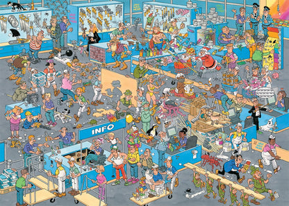 Jan Van Haasteren Puzzle « Comment ne pas bricoler » 2 x 1000 pièces