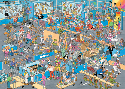 Jan Van Haasteren Puzzle « Comment ne pas bricoler » 2 x 1000 pièces