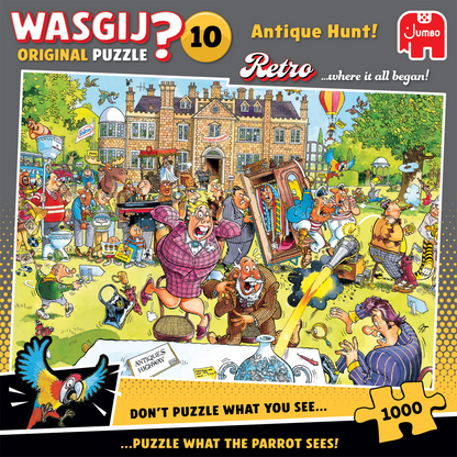 PRE-ORDER Wasgij Retro Original 10 Antique Hunt 1000 Piece Jigsaw Puzzle