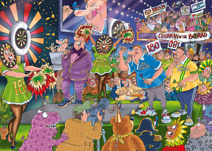 Wasgij Mystery 30 Bullseye 1000 Piece Jigsaw Puzzle