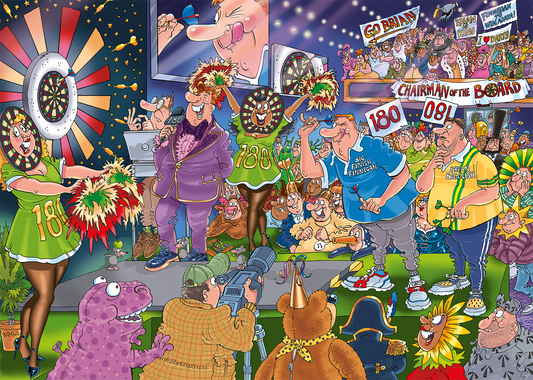 PRE-ORDER Wasgij Mystery 30 Bullseye 1000 Piece Jigsaw Puzzle