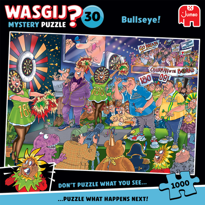 PRE-ORDER Wasgij Mystery 30 Bullseye 1000 Piece Jigsaw Puzzle