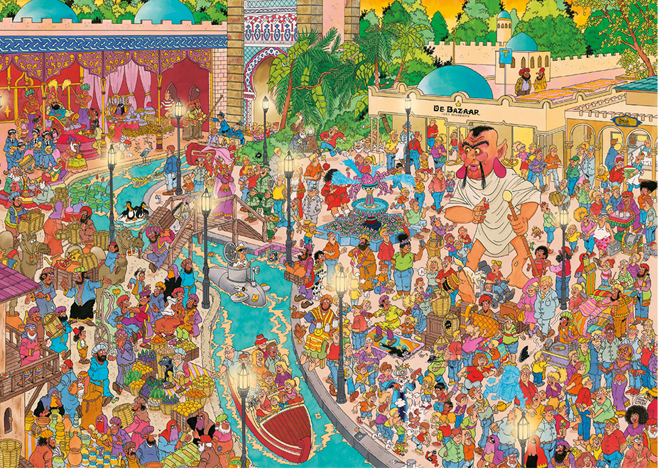 Jan van Haasteren - Efteling Fata Morgana 1000 Piece Jigsaw Puzzle