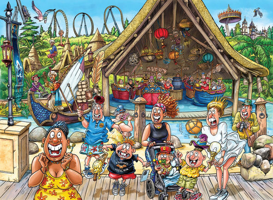 Wasgij Original Limited Edition Efteling -  World of Sindbad 1000 Piece Jigsaw Puzzle