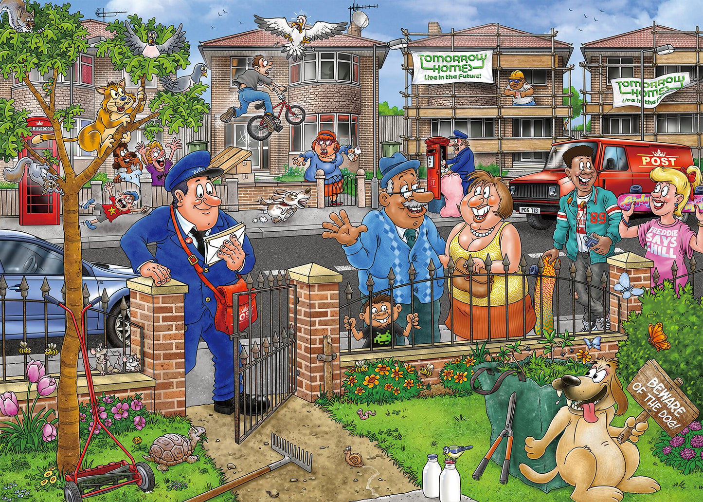 Wasgij Destiny 31 Home Delivery 1000 Piece Jigsaw Puzzle
