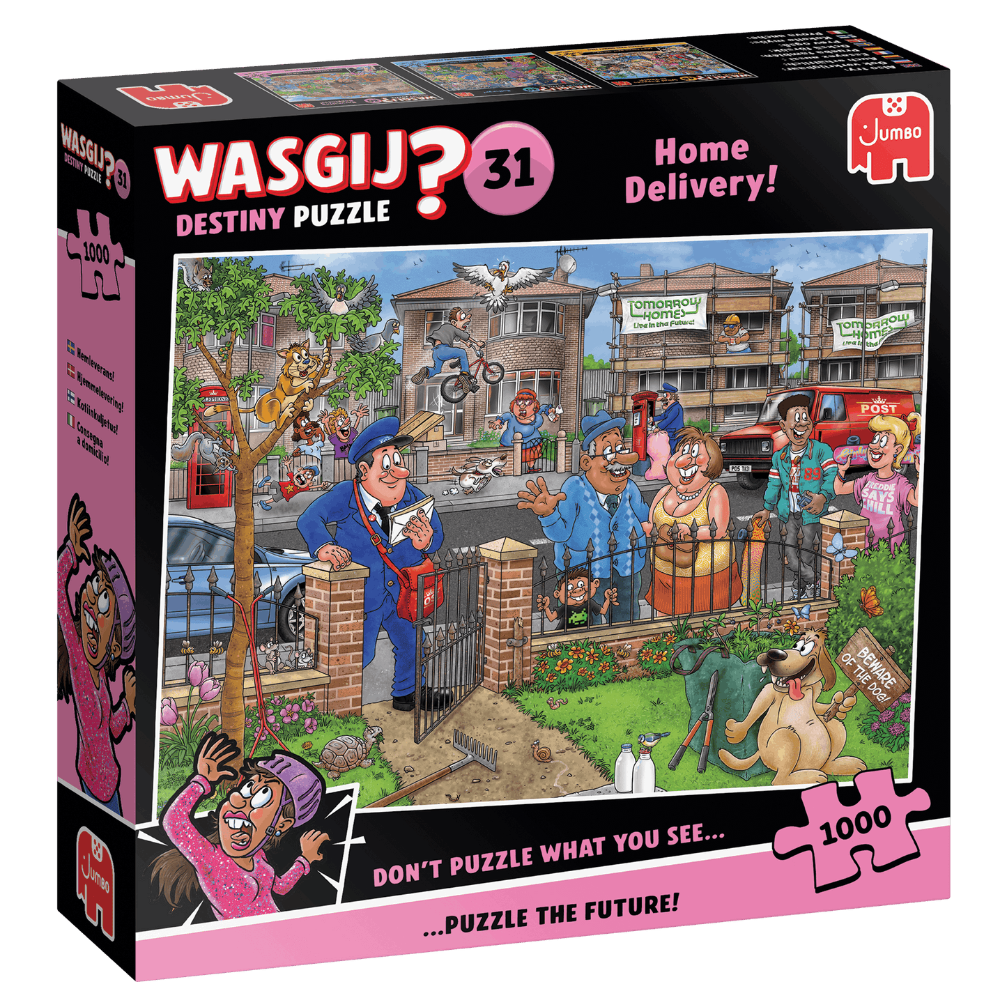 Wasgij Destiny 31 Home Delivery 1000 Piece Jigsaw Puzzle