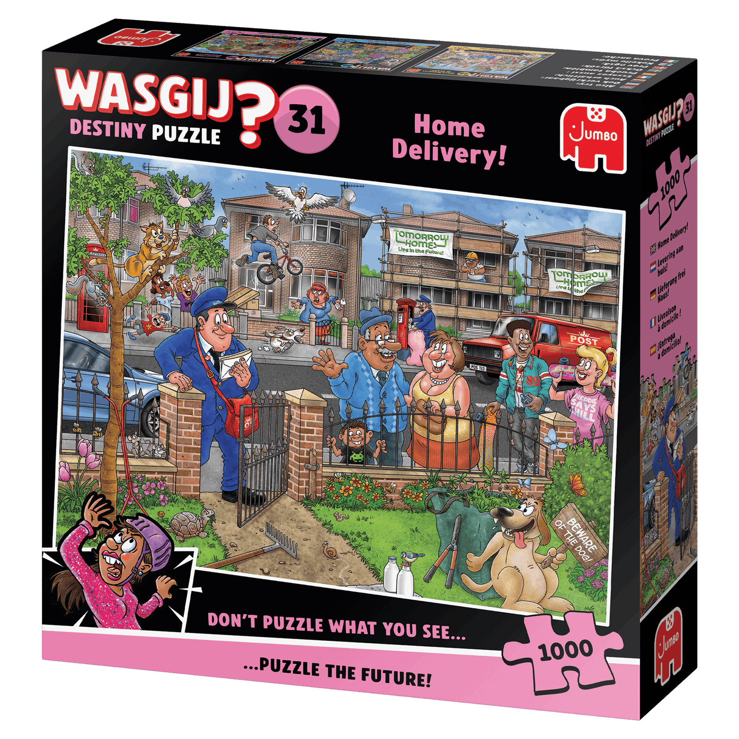 Wasgij Destiny 31 Home Delivery 1000 Piece Jigsaw Puzzle