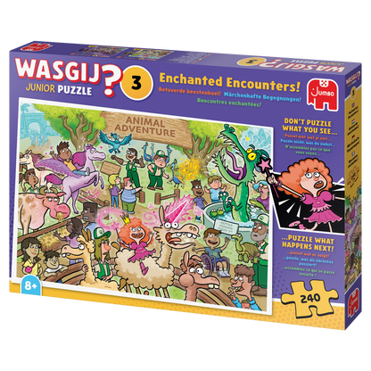 Wasgij Junior 3 Enchanted Encounters 240 Piece Jigsaw Puzzle