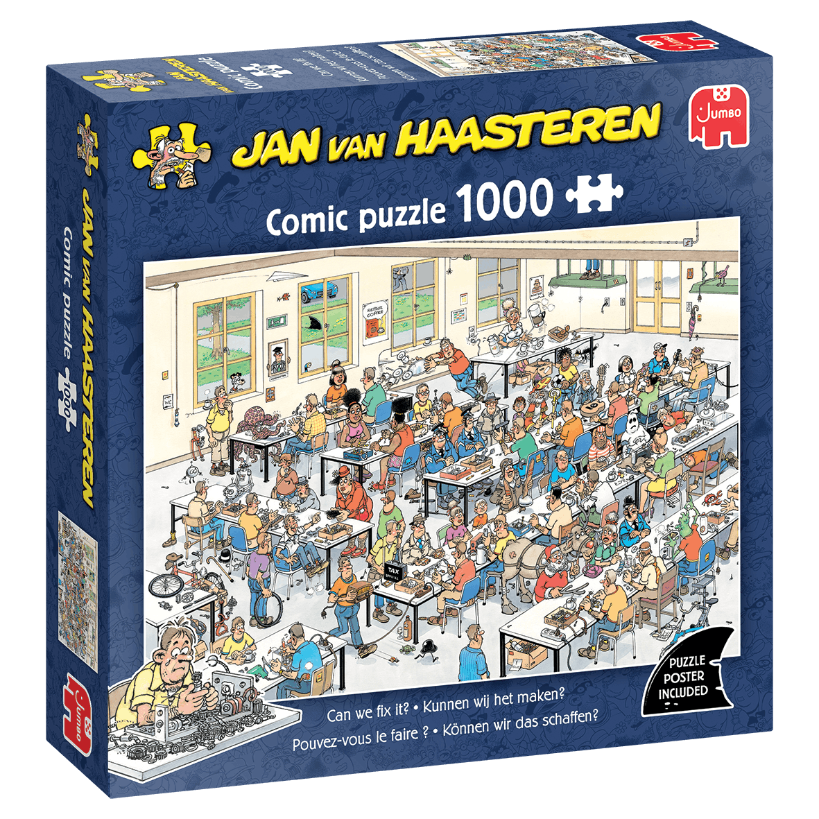 Jan van Haasteren Can We Fix It 1000 Piece Jigsaw Puzzle