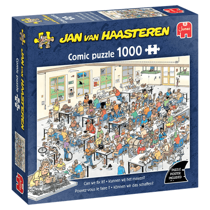 Jan van Haasteren Can We Fix It 1000 Piece Jigsaw Puzzle
