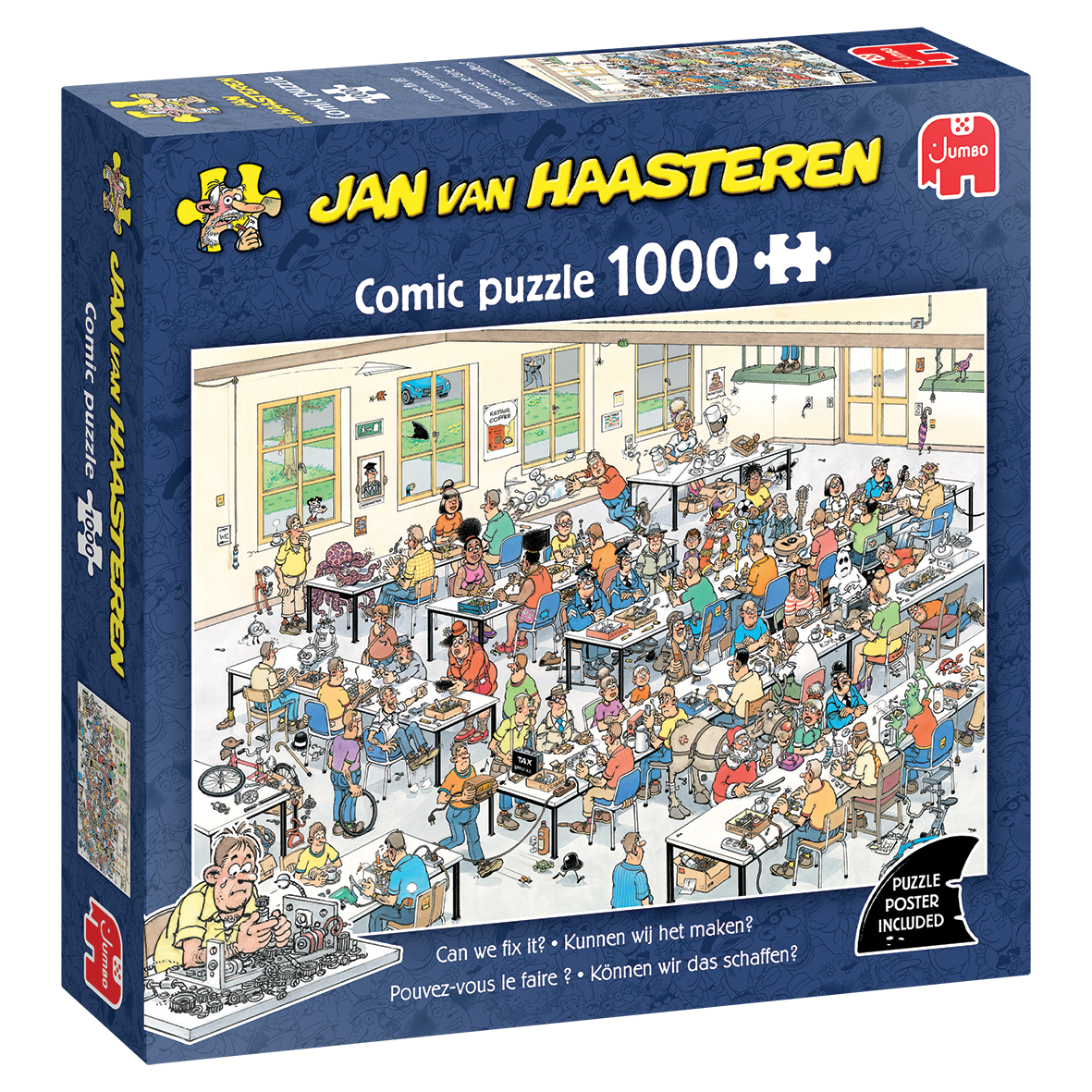 PRE-ORDER Jan van Haasteren Can We Fix It 1000 Piece Jigsaw Puzzle