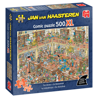 Jan van Haasteren The Library 500XL Piece  Jigsaw Puzzle