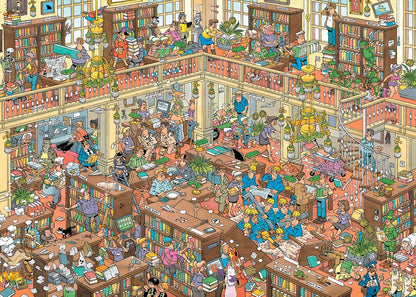 Jan van Haasteren The Library 500XL Piece  Jigsaw Puzzle