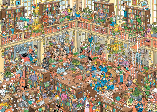 Jan van Haasteren The Library 500XL Piece  Jigsaw Puzzle