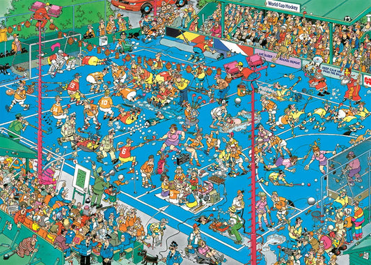 PRE-ORDER Jan van Haasteren Hockey Championship 1000 Piece Jigsaw Puzzle