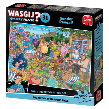 PRE-ORDER Wasgij Mystery 31 Gender Reveal! 1000 Piece Jigsaw Puzzle
