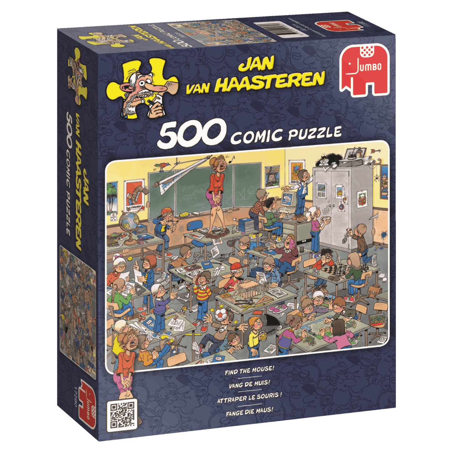 Jan van Haasteren - Find the Mouse 500 piece Jigsaw Puzzle