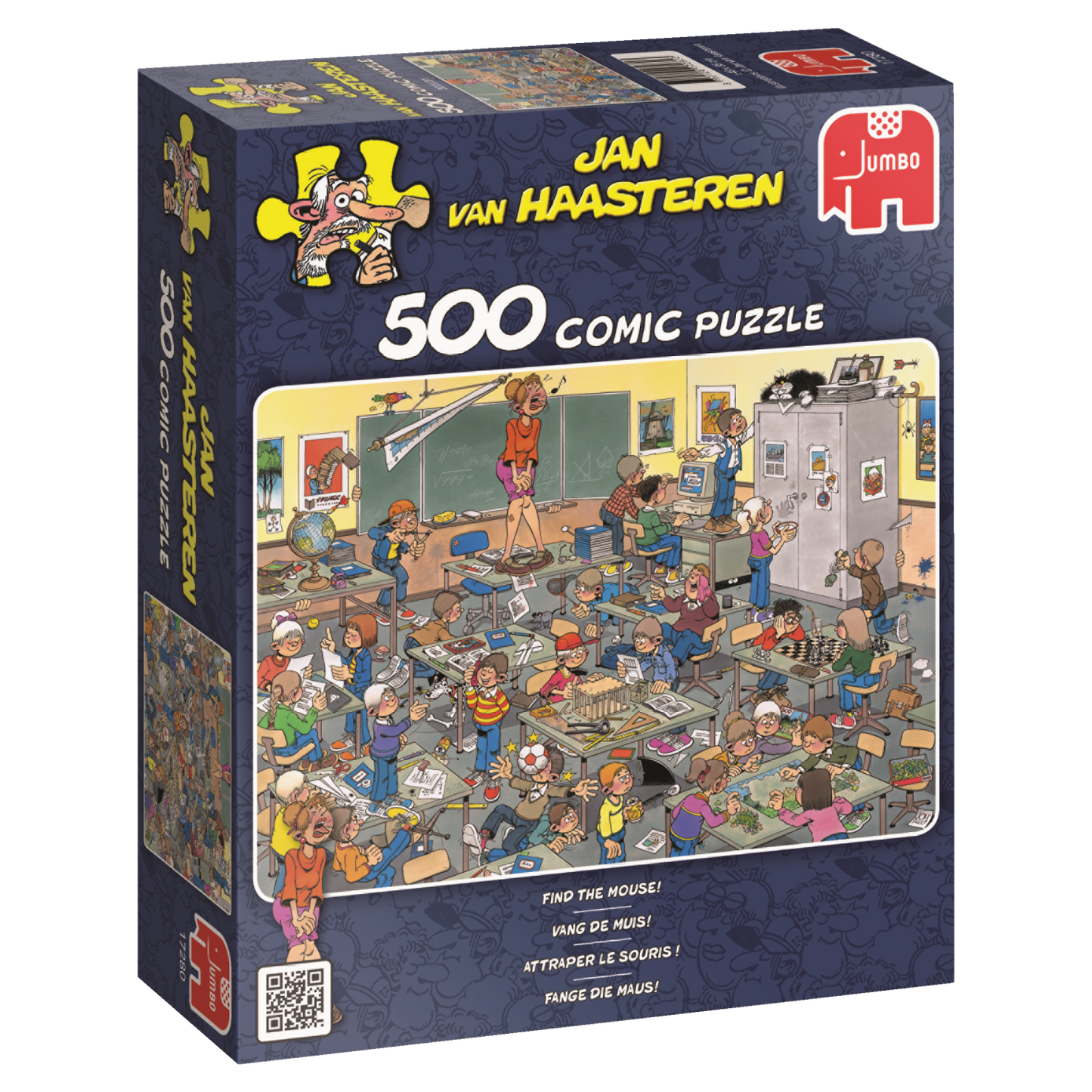 Jan van Haasteren - Find the Mouse 500 piece Jigsaw Puzzle