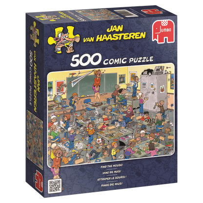 Jan van Haasteren - Find the Mouse 500 piece Jigsaw Puzzle