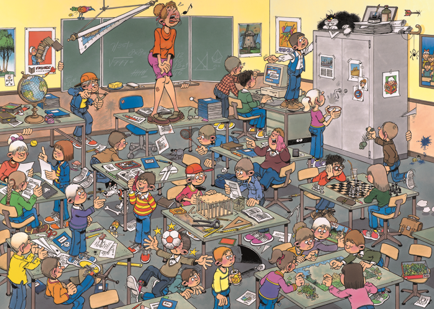 Jan van Haasteren - Find the Mouse 500 piece Jigsaw Puzzle