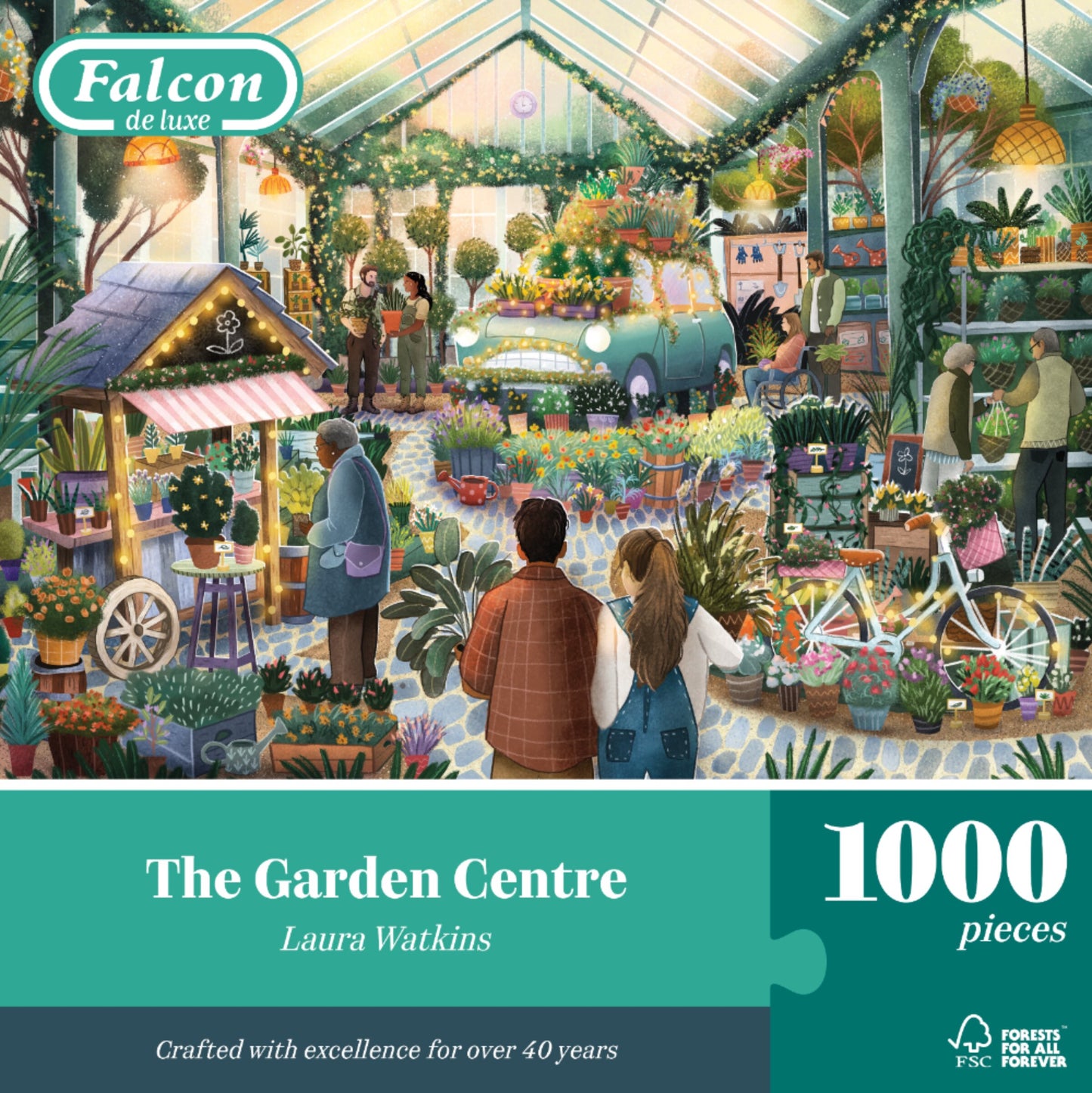 Das Gartencenter-Puzzle mit 1000 Teilen