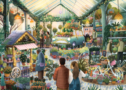 Das Gartencenter-Puzzle mit 1000 Teilen