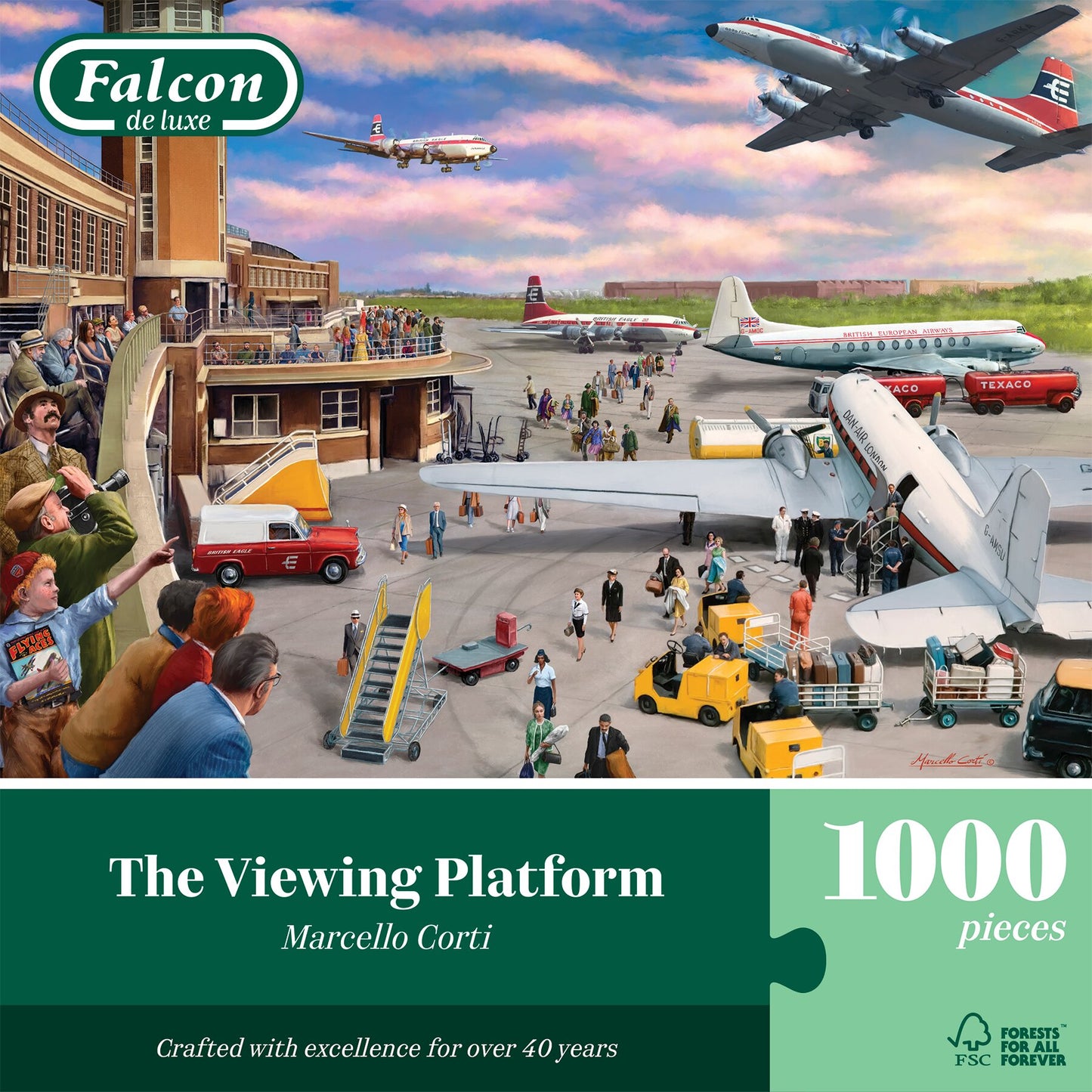 Puzzle de 1000 pièces La plateforme d'observation