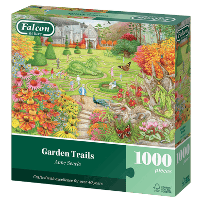 Falcon de Luxe Garden Trails 1000 Piece Jigsaw Puzzle