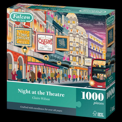 Falcon de Luxe Night at the Theatre 1000 Piece Jigsaw Puzzle