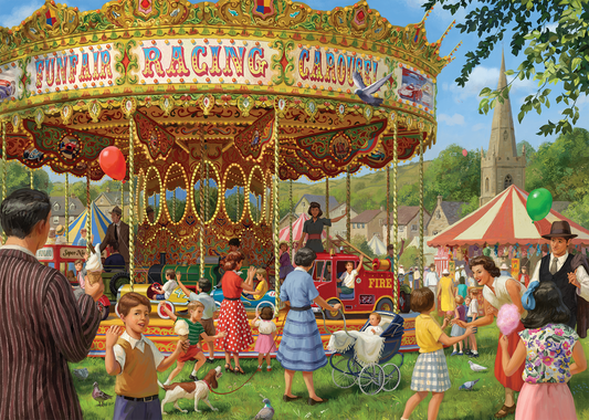Falcon de luxe The Carousel 1000 Piece Jigsaw Puzzle