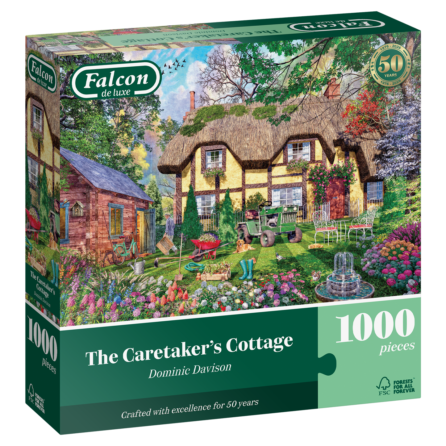 Falcon de luxe The Caretaker's Cottage 1000 Piece Jigsaw Puzzle