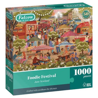 Falcon de luxe Foodie Festival 1000 Piece Jigsaw Puzzle