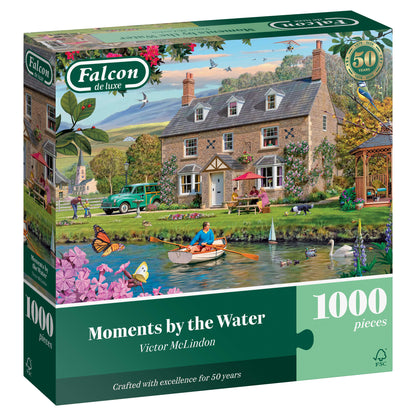 PRE-ORDER Falcon de Luxe Moments by the Water 1000 Piece Jigsaw Puzzle
