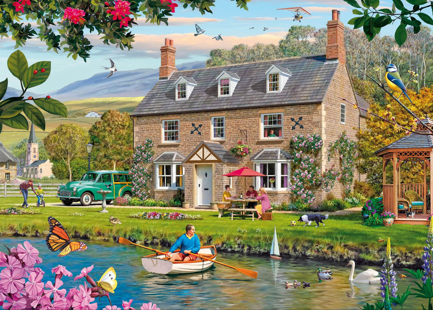 PRE-ORDER Falcon de Luxe Moments by the Water 1000 Piece Jigsaw Puzzle