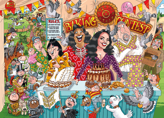 Wasgij Original Bake Off 1000 Piece Jigsaw Puzzle