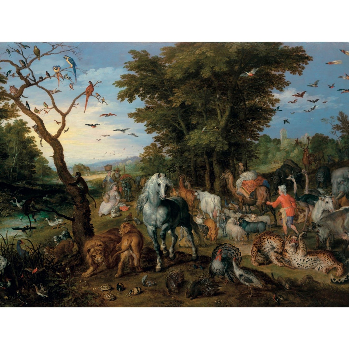 Brueghel the Elder - The Entry of the Animals Into Noahs Ark