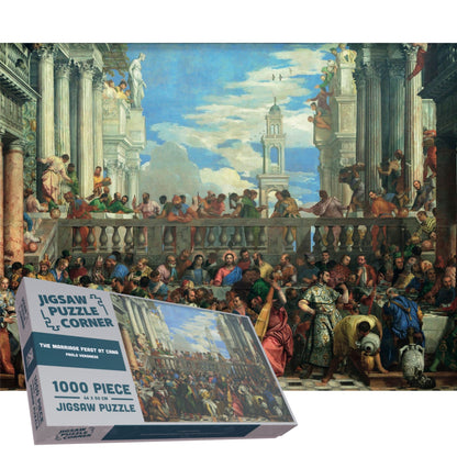 The Marriage Feast at Cana Renaissance Fine Art Jigsaw Puzzle by Paolo Veronese