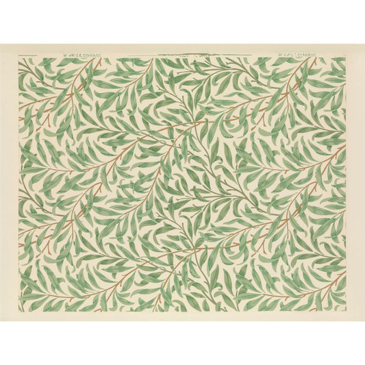 Willow Bough Vintage Floral Pattern Jigsaw Puzzle by William Morris