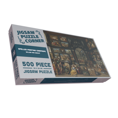 Apelles painting Campaspe by Willem van Haecht 1000 or 500 Piece Jigsaw Puzzle