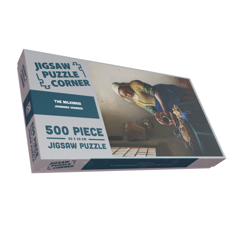 The Milkmaid by Johannes Vermeer 1000 or 500 Piece Jigsaw Puzzle