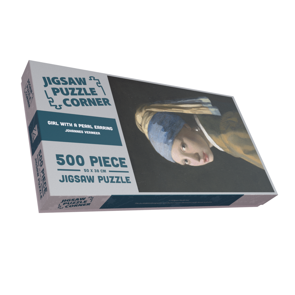 Girl with a Pearl Earring by Johannes Vermeer 1000 or 500 Piece Jigsaw Puzzle