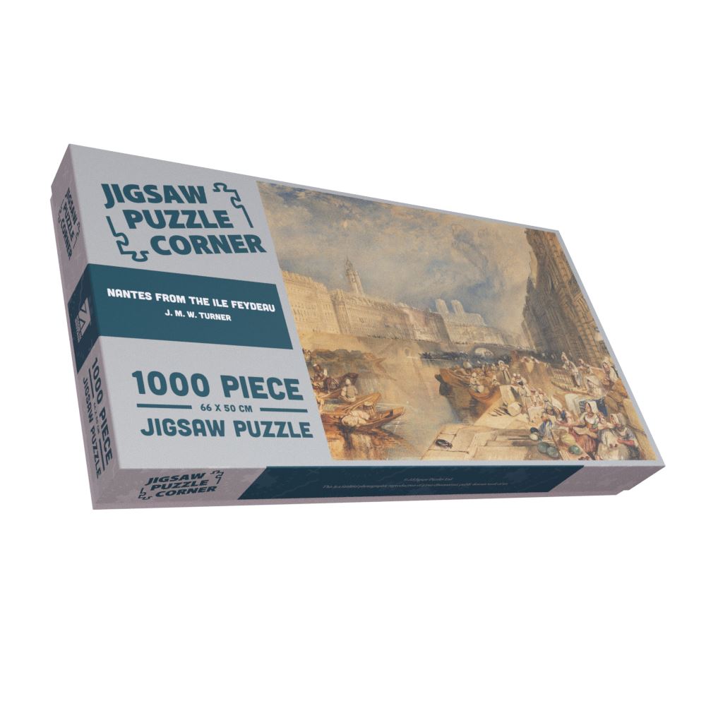 J.M.W. Turner - Nantes from the Ile Feydeau 1000 or 500 Piece Jigsaw Puzzle