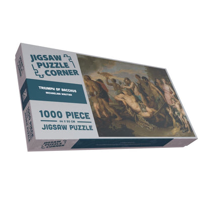 Michaelina Wautier -  Triumph of Bacchus 1000 or 500 Piece Jigsaw Puzzle